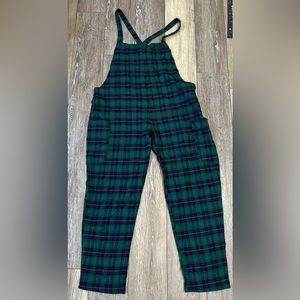 Plaid Overalls Never Worn